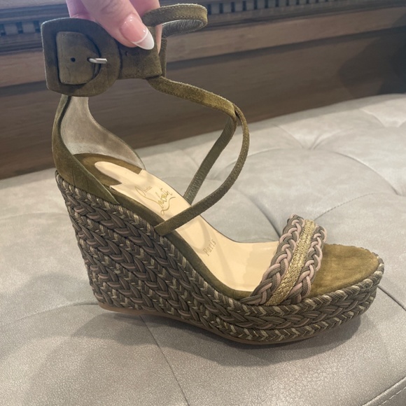 Christian louboutin wedge shoe - Picture 5 of 5